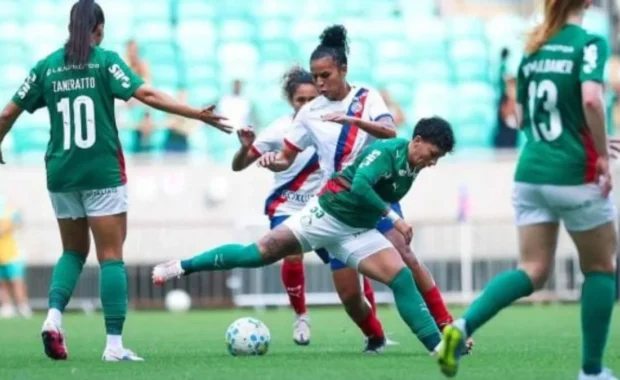 Empate sem gols entre Bahia e Palmeiras movimenta tabela do Brasileirão Feminino