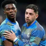 Federico Valverde diagnosticado com traumatismo craniano após confusão no Real Madrid